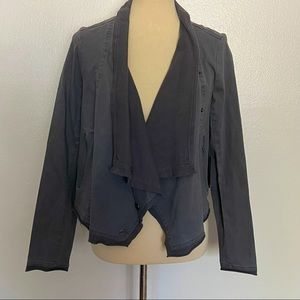 Forever 21 Gray Mercury Moto Jacket S NWT